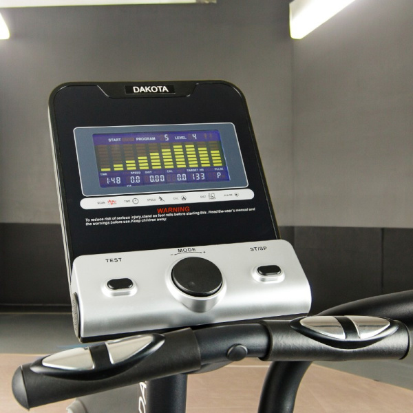 Эллиптический тренажер Черный / Удобный и простой в использовании